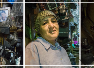 سناء.. سيدة تصاحب الأزمنة القديمة وتبيع الفرح