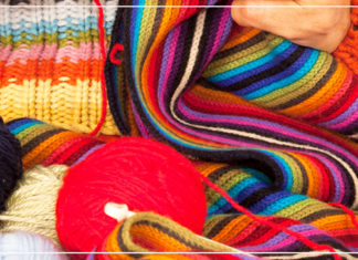 كيف ترتدي الشال الصوف الملون؟ ومن أين تشتريه؟